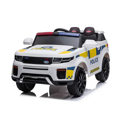 Conducción eléctrica en coche con control remoto 2022 modelo de coche de juguete estilo policía para niños