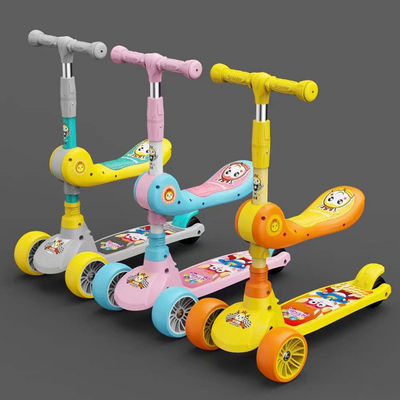 Equilibrio Auto de aventura para niños Paseo en scooter para niños y niñas de 2 a 6 años