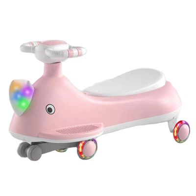 Caja de almacenamiento Música dinámica e iluminación Paseo en coche para niños Bicicleta equilibrada