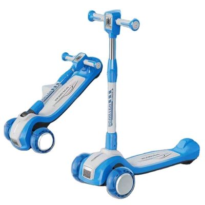 2022 Rueda PU Multifunccional Plegable Paseo En Scooters Coche para Niños Género Unisex