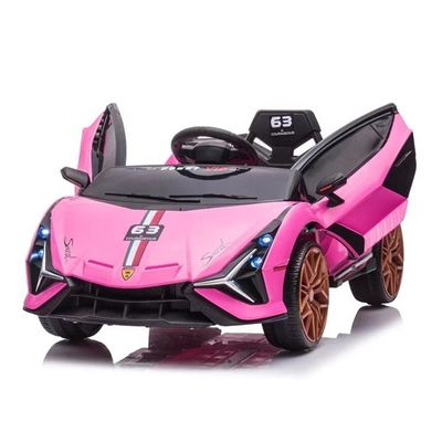 Diseño de venta Juguete rosa Niños montan en coches eléctricos de 12 V Juguete para niños de 5 a 7 años