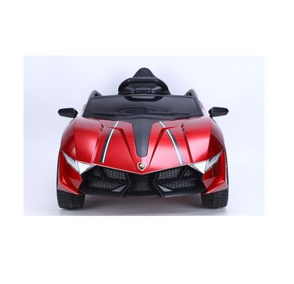 Unisex Niños eléctricos juguete doble puerta luz LED Cuatro ruedas Carrera en coche 113X66X47cm