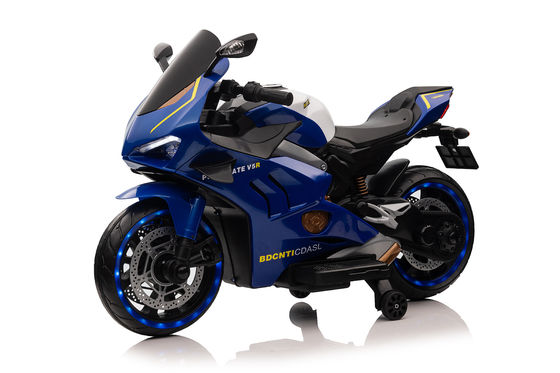 PP plástico recargable para niños motocicleta dos ruedas paseo en coche para niños de 2-4 años