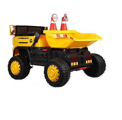 Juguetes de camión de construcción eléctrico de 12 V para niños incluye función de control remoto