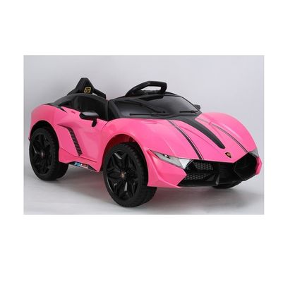 Juego de niños Pink Electric Ride On Car con cuatro ruedas grandes Ttem NO. SMG6136
