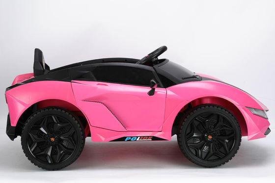 Juego de niños Pink Electric Ride On Car con cuatro ruedas grandes Ttem NO. SMG6136