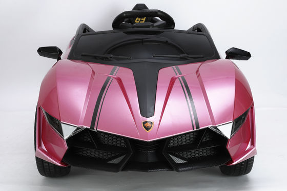 Juego de niños Pink Electric Ride On Car con cuatro ruedas grandes Ttem NO. SMG6136