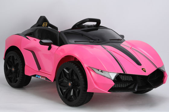 Juego de niños Pink Electric Ride On Car con cuatro ruedas grandes Ttem NO. SMG6136