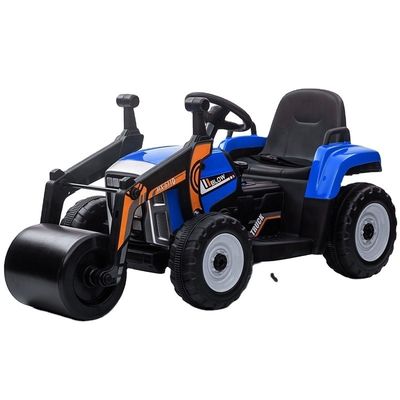 Tractores de remate eléctricos de plástico Camión Niños Tractor Juguete Viajar en coche para niños