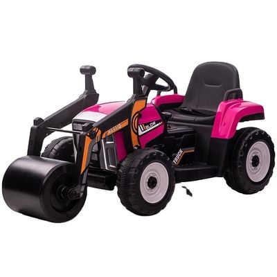 Tractores de remate eléctricos de plástico Camión Niños Tractor Juguete Viajar en coche para niños