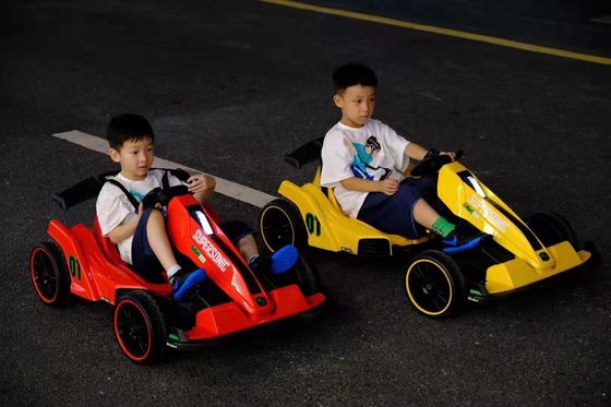 Material de PP Carro eléctrico para niños de 12 V con función de deriva de doble accionamiento