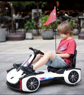 Control remoto de teléfono móvil 12V Paseo en el coche eléctrico de go-kart para niños Batería 12V7AH
