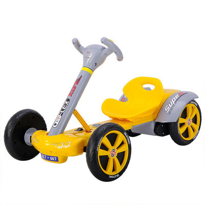 Go-Kart eléctrico para niños con batería con música y luces Diseño de fibra de carbono