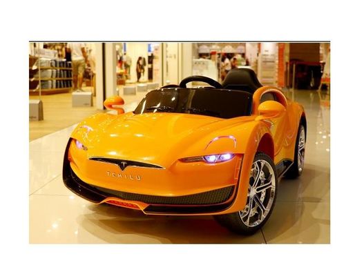 2023 Ride eléctrico de los niños en el coche con control remoto 12V de cuatro ruedas de dos plazas
