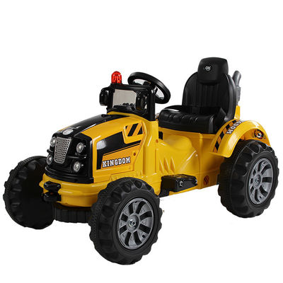 2022 Paseo en coche para niños 6v 12v Camión de construcción eléctrico Tractor Juguetes de batería
