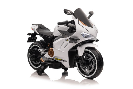 Motocicleta infantil de 12 V con batería en el juguete con conductor eléctrico y reproductor de música