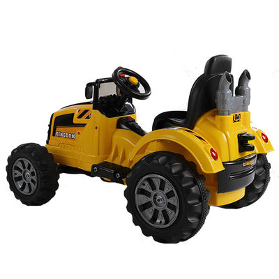 2022 Paseo en coche para niños 6v 12v Camión de construcción eléctrico Tractor Juguetes de batería