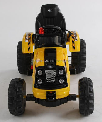 2022 Paseo en coche para niños 6v 12v Camión de construcción eléctrico Tractor Juguetes de batería