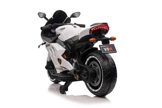 Motocicleta infantil de 12 V con batería en el juguete con conductor eléctrico y reproductor de música