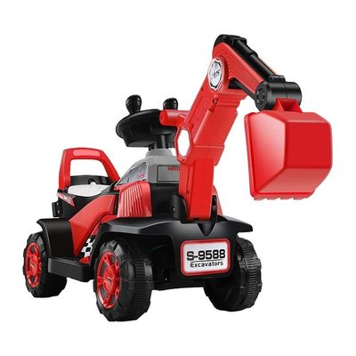Niños Tractor Eléctrico Viajar en el coche Para con Batería Operado Excavadora eléctrica Coches