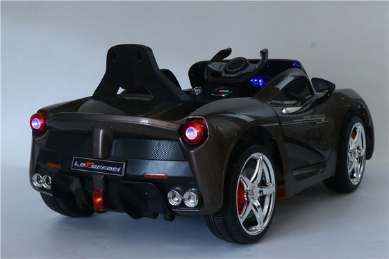 114*66*48cm Blanco coche de juguete para niños 6V batería de doble puerta coche eléctrico para niñas