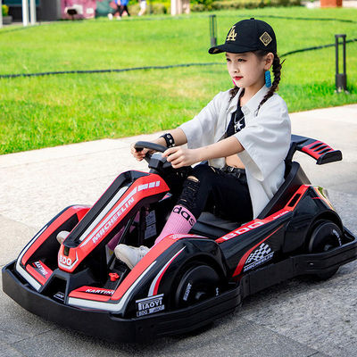 G.W. N.W 19kg/16kgs Kids Outdoor Electric Go Kart Car 12V Batería y 4 ruedas