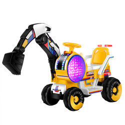 Juguete eléctrico para niños Excavadora de arena con batería Ingeniería Viajar en coche en plástico PP