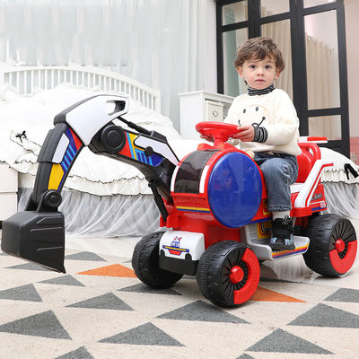 Juguete eléctrico para niños Excavadora de arena con batería Ingeniería Viajar en coche en plástico PP