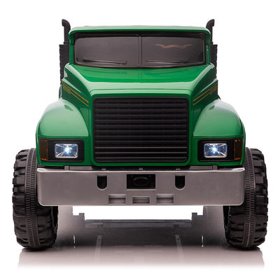 Niño 12V Electric Ride On Car Tractor con cubo trasero Rango de edad de 2 a 4 años VERDE NEGRO