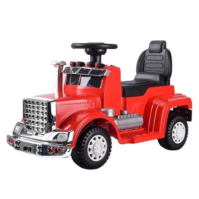 Unisex Niños Coche de juguete 6v Batería Camión Música Paseo en coche Con espacio de almacenamiento debajo del asiento