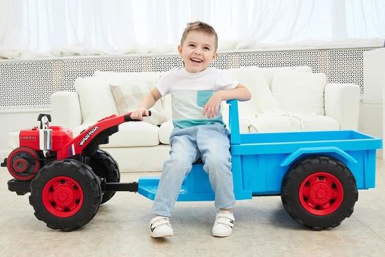 2022 12v Electric Kids Ride On Car con batería de juguete de tractor de plástico incluida