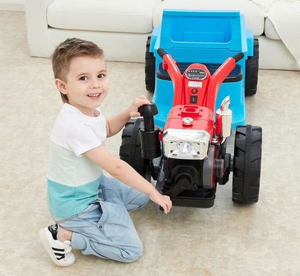 2022 12v Electric Kids Ride On Car con batería de juguete de tractor de plástico incluida