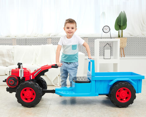 Batería de 6 V Acceso eléctrico para niños en una excavadora Coche de juguete con luz y música