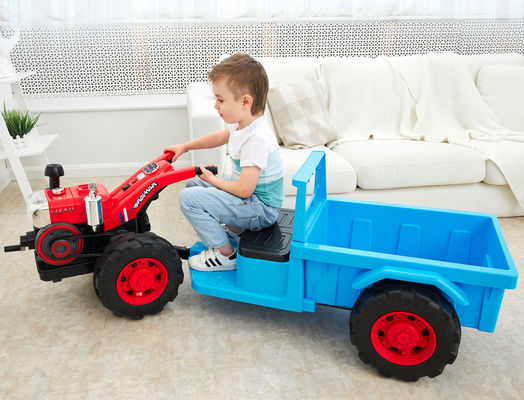 Batería de 6 V Acceso eléctrico para niños en una excavadora Coche de juguete con luz y música