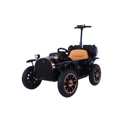 Unisex plástico coche eléctrico paseo en coche con 2.4G control remoto directo para niños