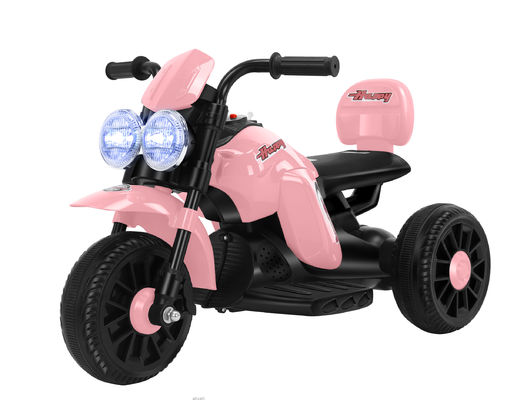 Energía de batería de plástico Los niños viajan en automóvil Motocicleta de 3 ruedas Motocicleta eléctrica