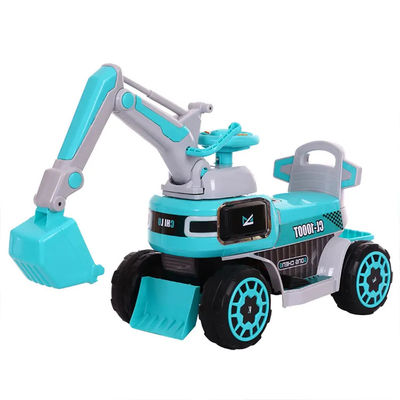 Excavadora multifuncional para niños Cuatro ruedas con brazo de excavación Peso neto 5,6 kg