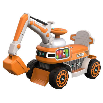 Excavadora multifuncional para niños Cuatro ruedas con brazo de excavación Peso neto 5,6 kg