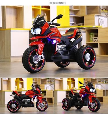 2022 Red 6v Electric Ride On Motorcycles Coche para niños Ride asequible y duradero