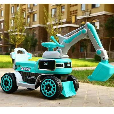 Excavadora multifuncional para niños Cuatro ruedas con brazo de excavación Peso neto 5,6 kg
