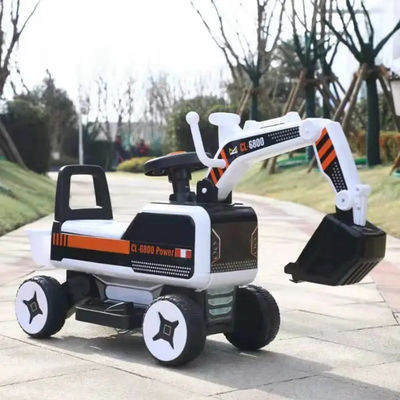 Excavadora eléctrica con batería de 6 V de plástico de PP para niños de 3 a 7 años GW/NW 6.4KG/5.8KG