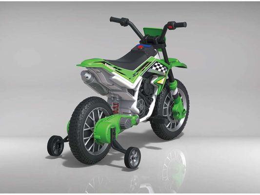 Plastico 12v Niños Viajan en coche con música Batería de larga duración Motocicleta eléctrica