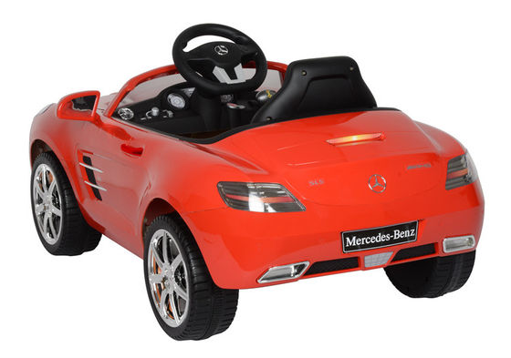 30kg Carga máxima PP plástico de grado personalizado niños paseo en el coche faros eléctricos