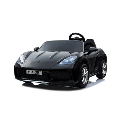 Negro 2022 2.4G Remote 2 asientos grandes alta y baja velocidad 12V o 24V Electric Ride en coches para niños