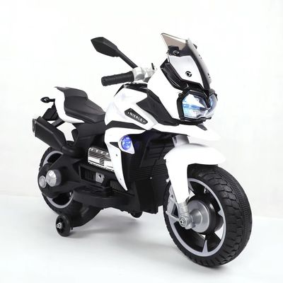 Fácil de montar e iluminar ruedas de electricidad para niños paseo en coche motocicletas coche de juguete