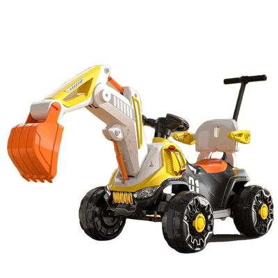 2.4G Bluetooth control remoto 6v todo eléctrico paseo en camión de construcción coche para niños