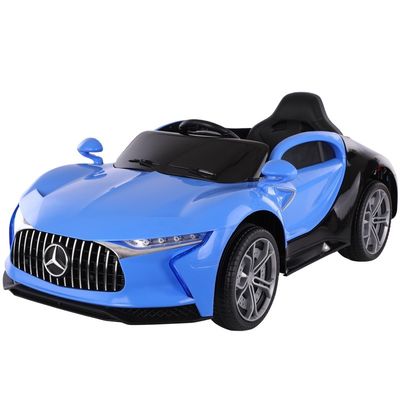 Viaje eléctrico en coche para niños batería operada Gran juguete en pintura azul Rango de edad 5-7 años