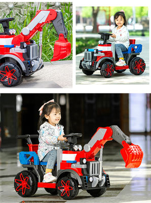 Unisex 6v todo eléctrico En la construcción de camiones de coche con música 2023 PP plástico