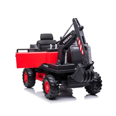 Excavadora eléctrica unisex paseo en coche para niños 2 asientos niños excavadora juguete vendedor superior