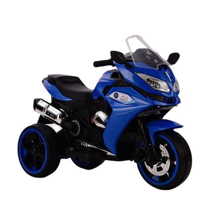 Coche eléctrico de plástico de 6V para niños de doble tracción Coche de batería 2022 Motocicleta para bebés